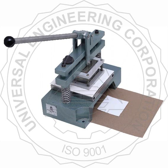 Square Sample Cutter - Punch & Die Type (Sample Size - 10 x 10 cm.)