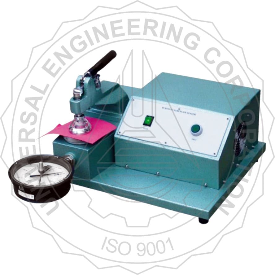 Bursting Strength Tester for Paper (Clamping Through Lever Arm)