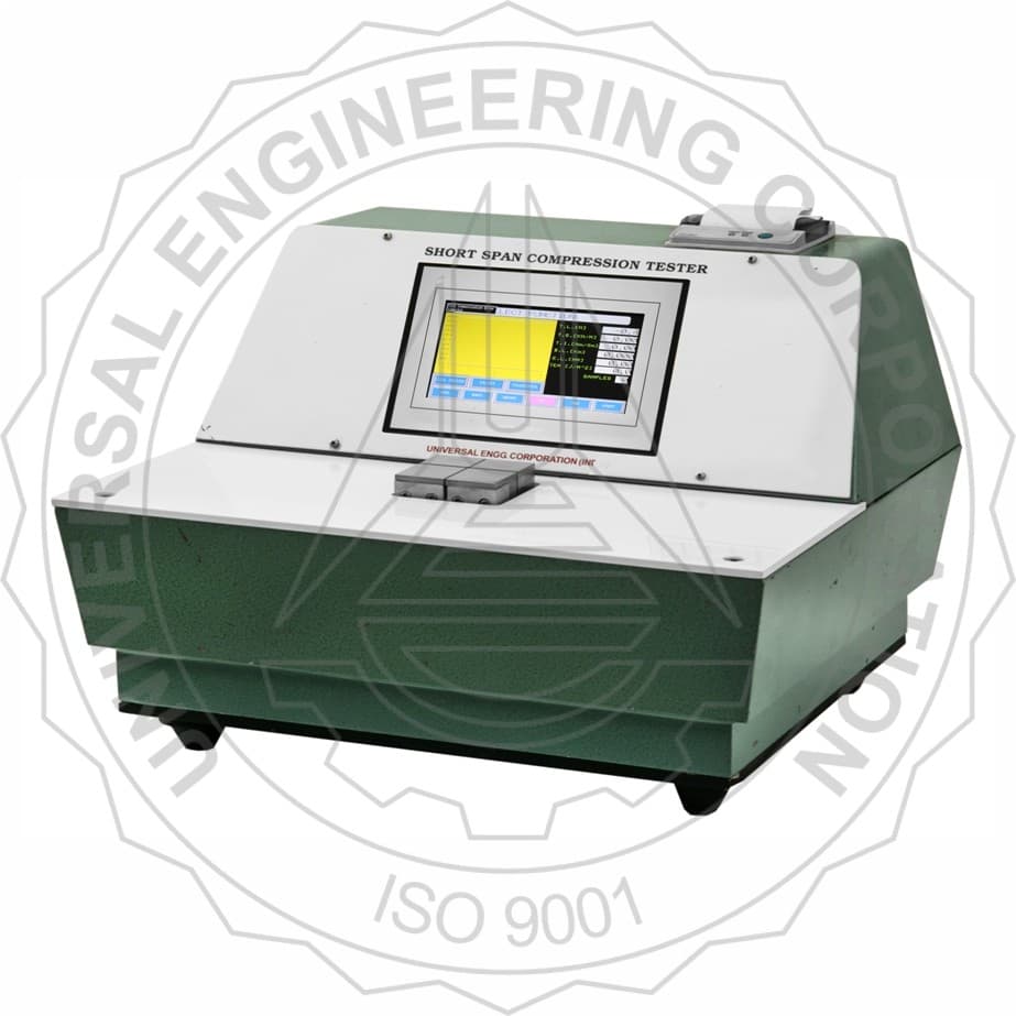 Short Span Compression Tester (Touch Screen - HMI Display)
