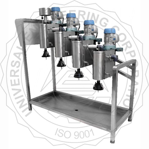 Fibre Classifier - Frame Model With Three, Four or Five Tanks (Bauer McNett Type)